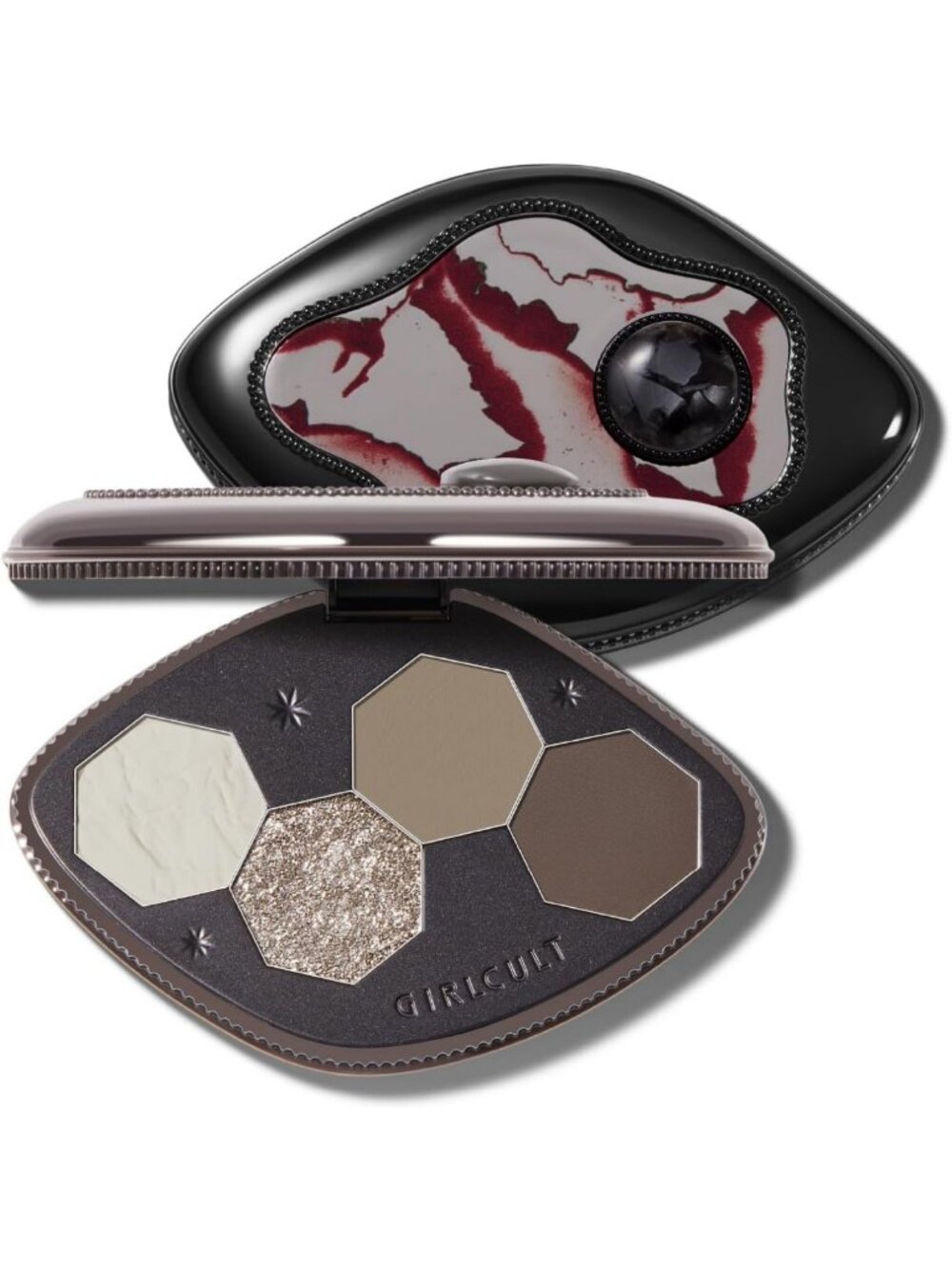 Cool-Toned Neutrals Eyeshadow Palette | Highly Pigmented, Soft Smoky Eye Makeup